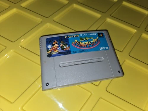 Mickey's Magical Adventure Nintendo Super Famicom Japanese Version USA SELLER 