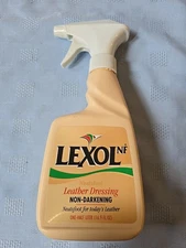 Lexol NF Neatsfoot Leather Dressing Non-darkening Original FORMULA 16.9 OZ RARE 