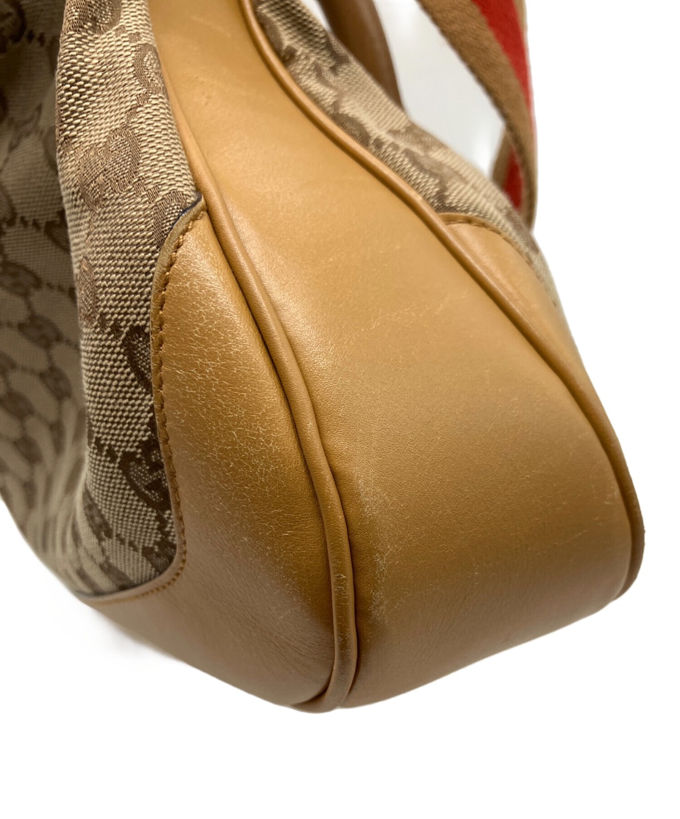 GUCCI Bamboo Handle 2WAY Bag Brown Leather Italy Model 001.4095.001553 SN2601 thumbnail 8