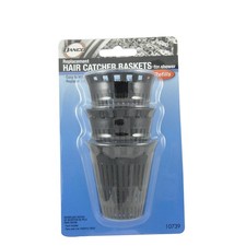 Danco 9D00010739 Plastic Round Bathtub Hair Catcher 2-1/4 Dia. in.