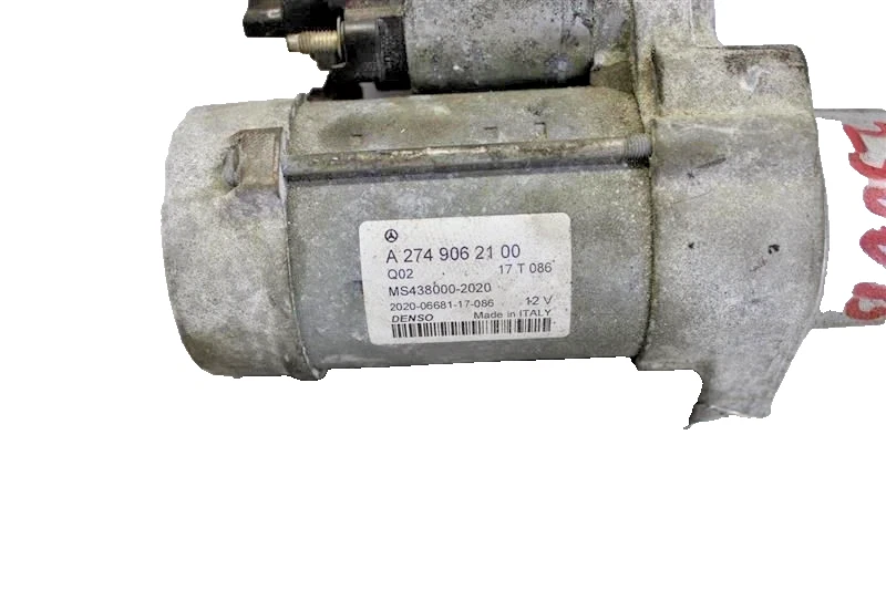 2016-2021 Mercedes-Benz Metris Starter Motor 447 Type OEM Genuine Tested - Image 3 of 4