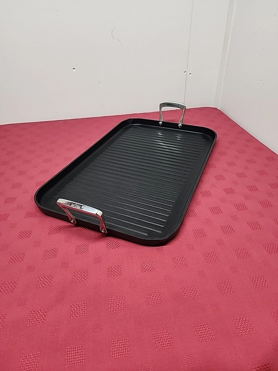 Plancha anodizada dura All-Clad B1 sin PFOA antiadherente doble quemador nueva