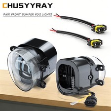 Pair Led Front Bumper Fog Light Driving Lamp For 2007-2012 Toyota Yaris