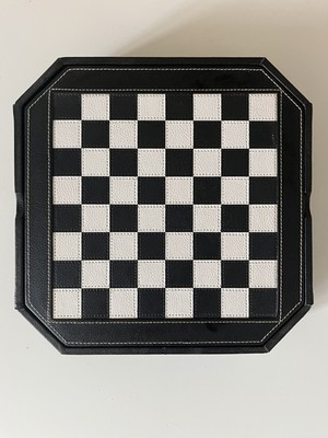 Backgammon Schach Dominosteine Würfel Set im schönen Koffer Reise Urlaub