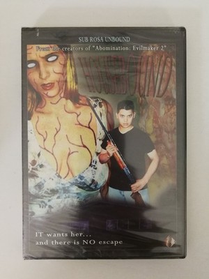 Housebound DVD 2003 Sub Rosa Unbound John Bowker B-Movie Horror New Sealed