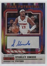 2023-24 Panini Recon True Potential Signatures Red /99 Stanley Umude Auto 0lr5