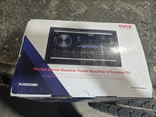 Pyle Marine Stereo Reciever Amplifier & Speaker Kit