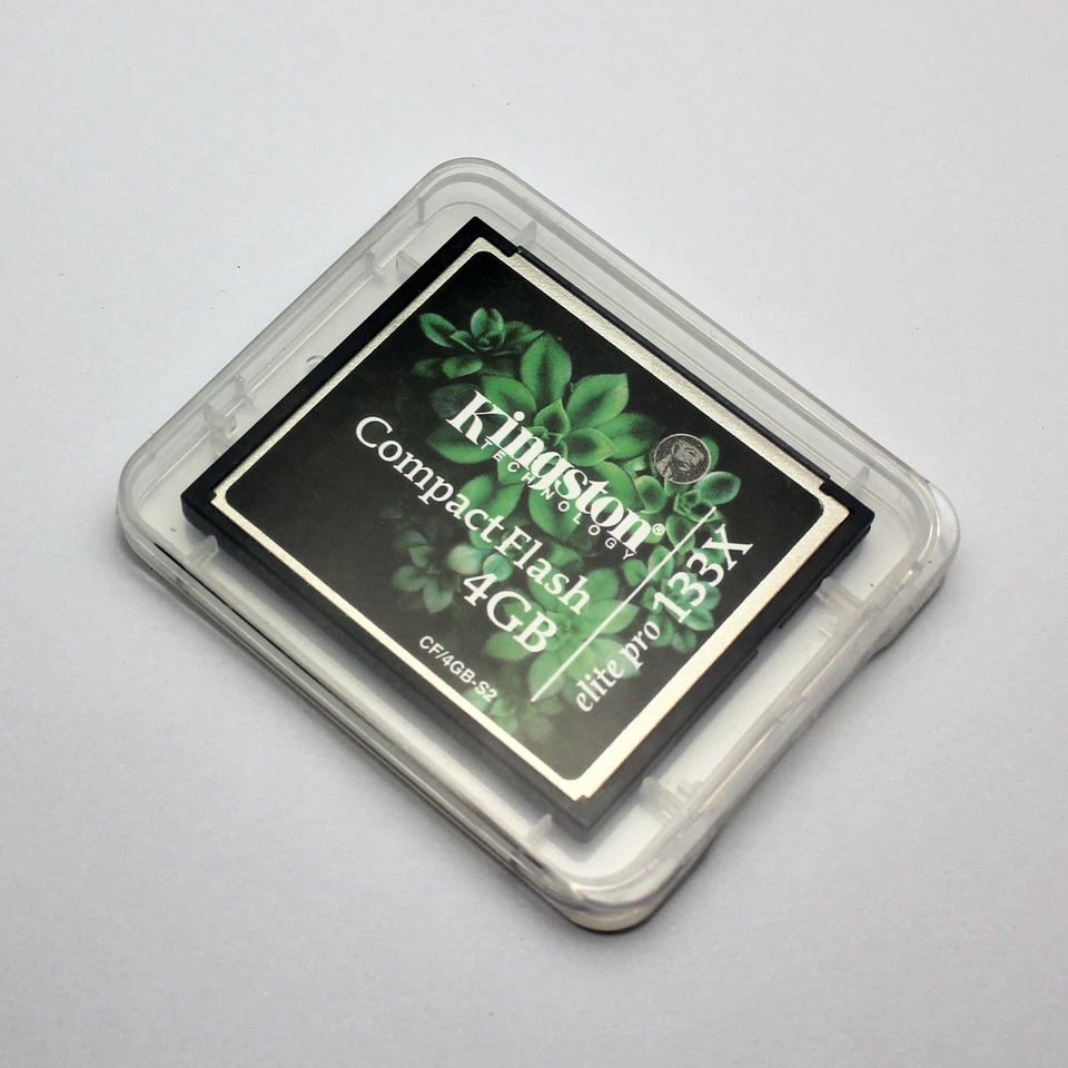 10 pcs CompactFlash CF Card Type I Protective Plastic Case Holder, Jewel Cases - Image 2 of 4