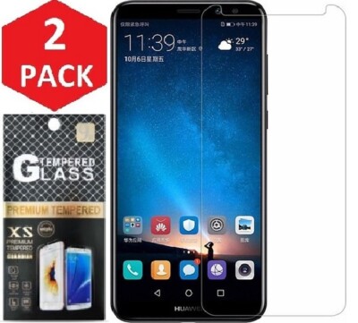 2x Huawei Mate 10 Lite Panzerfolie Schutzglas 9H Echt Glas Display Schutz Folie
