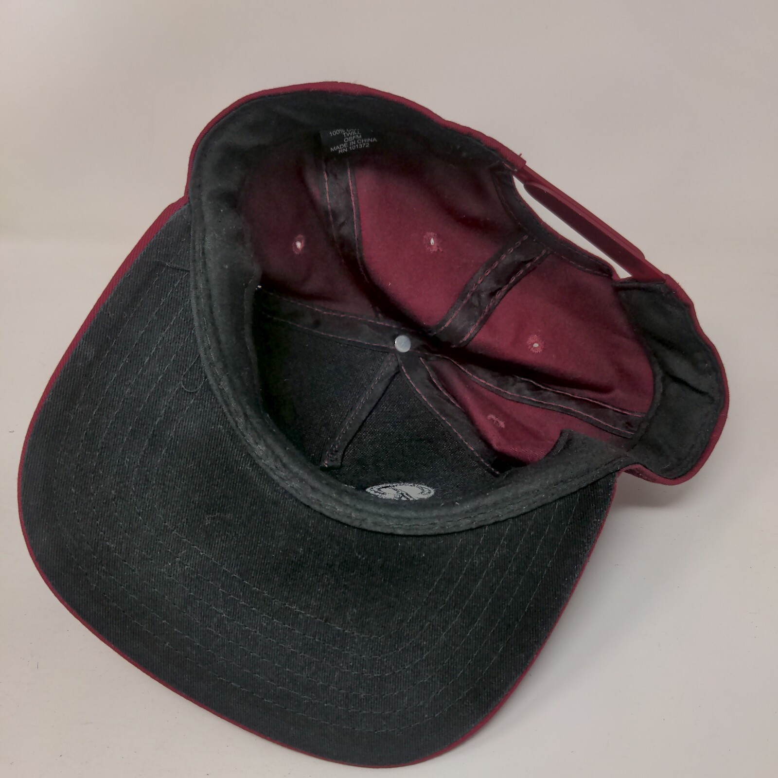 Authentic Primitive Snapback Hat Red OSFM Adjusta… - image 6