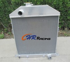 Aluminum Radiator For Ford Car Wchevy 350 V8 Engine Auto 1942-1948 At 43 44 45
