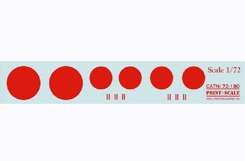 Print Scale 72-180 Decal für Flugzeug 1:72 Aichi D3A1 Val Waterslide Decals - Bild 2 von 24