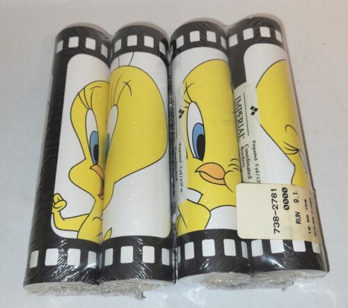 Looney Tunes Tweery Bird Pre-Pasted Borders Imperial Wall Coverings - 第 1/3 張圖片