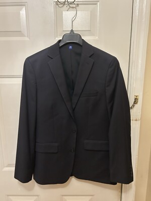 Mens Apt. 9 Premier Flex Suit Blazer Slim Fit Size 40R Navy Blue