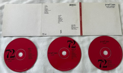 Pearl Jam Seattle 2000 Official Bootleg 3xCD No. 72 of 72 – Epic 5021702003 MINT - Imagen 2 de 3