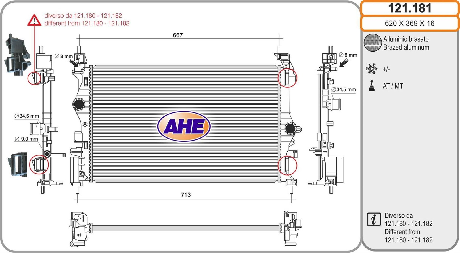 Radiateur Opel Adam 1.0 pour maintenance et remplacement circuit eau