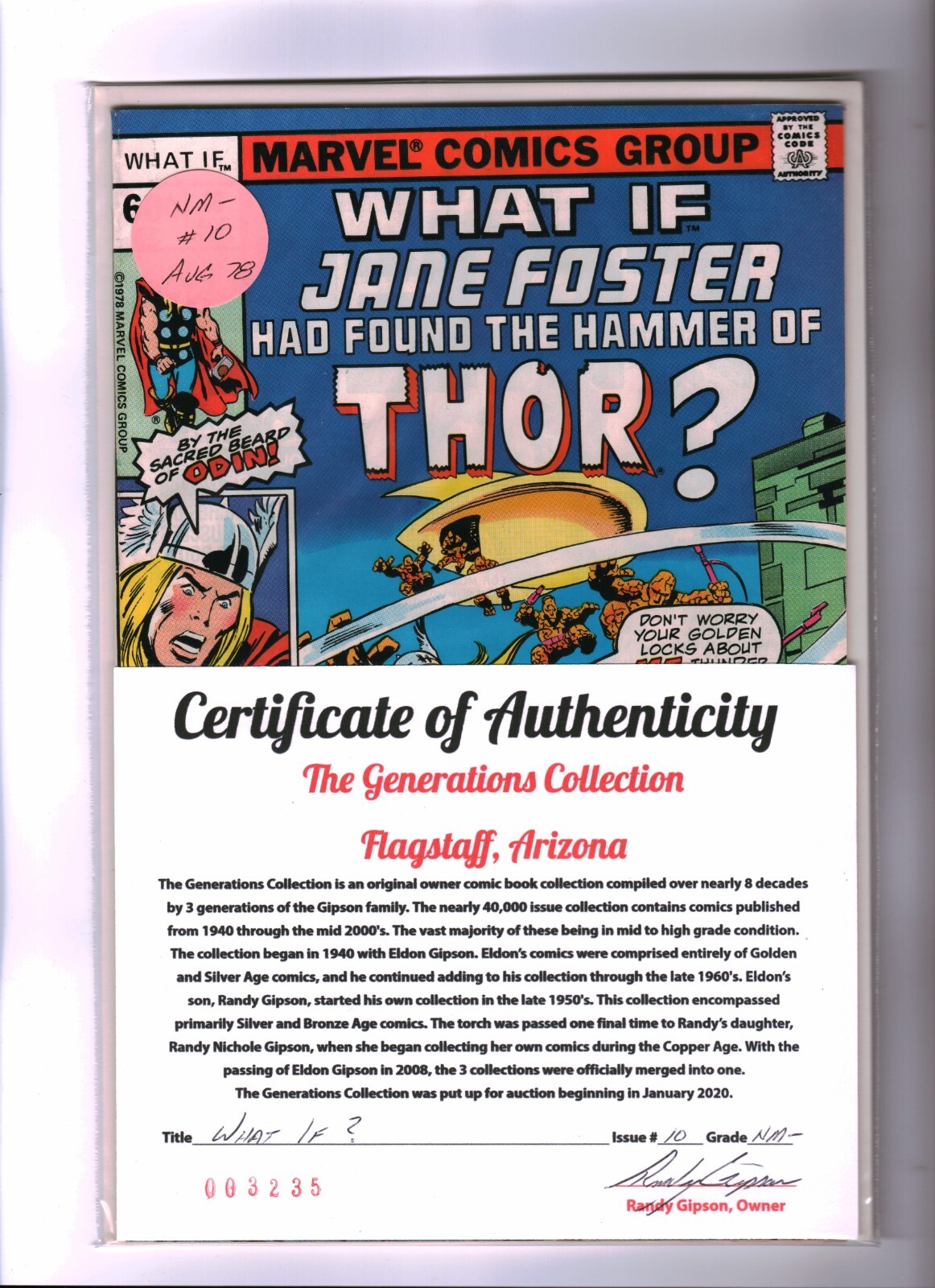 What If #10 Marvel Comics NM Generations by Rick Hoberg & Dave Hunt