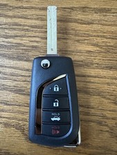 Toyota Camry Flip Key Remote Fob Fcc Hyq12bgf 4-button Excellent Toyota Camry Flip Key Remote Fob Fcc Hyq12bgf 4-button Excellent