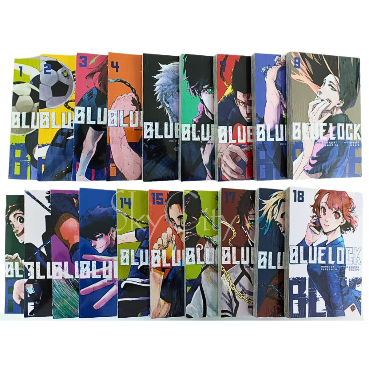 Blue Lock Manga Comic English Version Book Volume 1-26 Yusuke Nomura