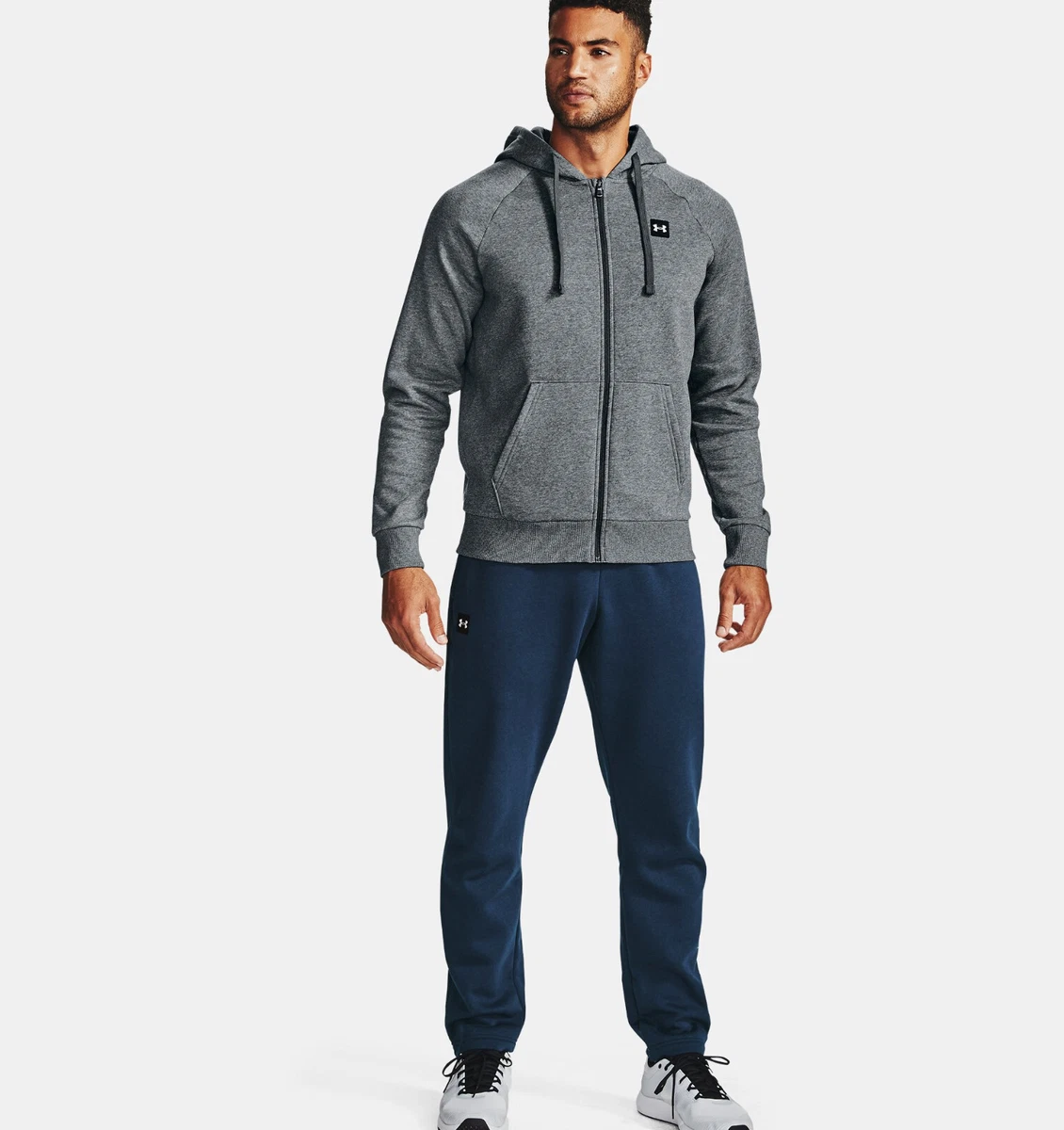New Mens Under Armour UA Rival Fleece Sweatshirt Jacket Zip Hoody