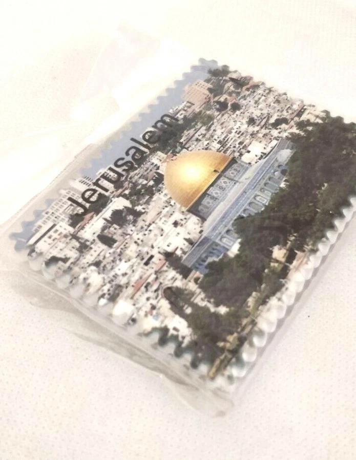Al-Aqsa Mosque and Jerusalem City Ceramic Fridge Magnet Souvenir from Palestine - Image 2 of 3