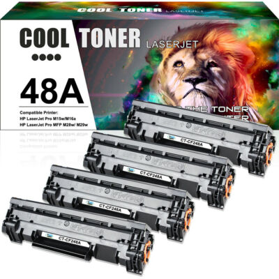 Toner Compatible for HP 48A CF248A LaserJet Pro M15w M16a MFP M28w M29w M28a