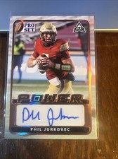 Phil Jurkovec 2021 Leaf Pro Set Power Bronze Auto RC #BAPJ1 BC Pitt Notre Dam