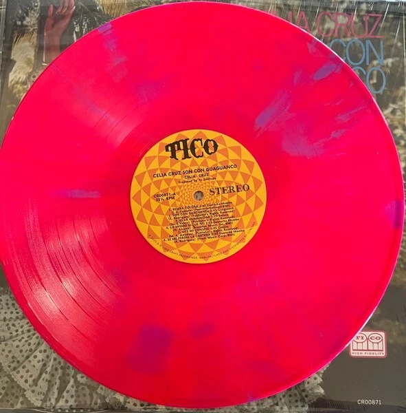 Celia Cruz – Son Con Guaguancó - Vinyl Record LP RED VINYL NEW NEVER PLAYED - Image 3 of 4