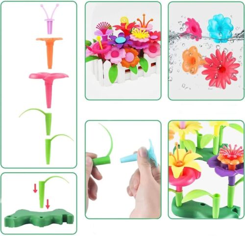 Blumengarten Bausteine Spielzeug Ziegel Set | General Jim's Toys - Bild 5 von 8