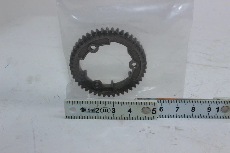 Traxxas TRX 6447 R  Hauptzahnrad 46 Zähne Modul 1.0 Stahl breit  E-Revo VXL 2.0 - Bild 3 von 3