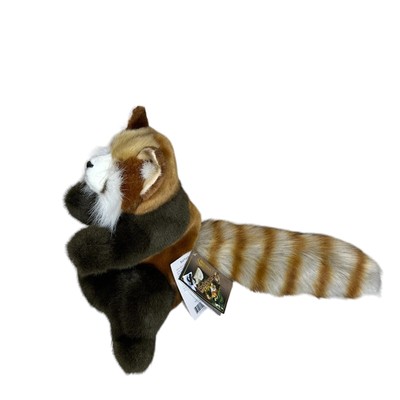 Hansa Red Panda Plush Puppet Realistic Stuffed Animal Toy NWT BH4027