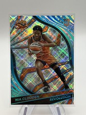 2022 Revolution WNBA Nia Clouden Rookie Card Connecticut Sun SSP /99 Cosmic