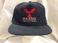 trucker hat baseball cap PHOENIX INDUSTRIES retro vintage rare rave cool
