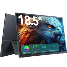 Used | UPERFECT 18.5" Portable Monitor USB-C Monitor 100%sRGB Gaming Monitor