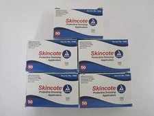 DYNAREX - SKINCOTE PROTECTIVE DRESSING APPLICATORS 50/BOX - Lot of 5 Boxes