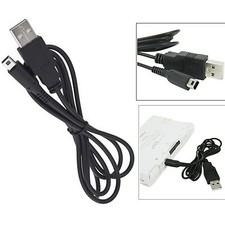 2 Pack USB Charger Power Cable Cord Plug for Nintendo 3DS / DSi / DSi LL / XL