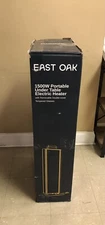 EAST OAK 1500W Patio Heater, Table Side Portable Electric Heater