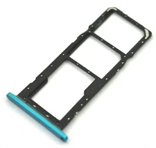 OEM LENOVO K11 XT2055-3 REPLACEMENT BLUE DUAL SIM MICRO SD CARD HOLDER TRAY
