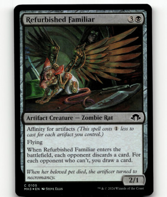 FOIL - MTG Refurbished Familiar #105 - Modern Horizons 3 | eBay