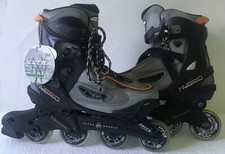 Ultra Wheels Hybrid HY3 Abec5 V-3 Ultra Composite In-Line Skates Mens size 9
