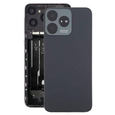 For ZTE Axon 50 Lite 8050 Rear Back Glass Battery Cover with Middle Frame Black