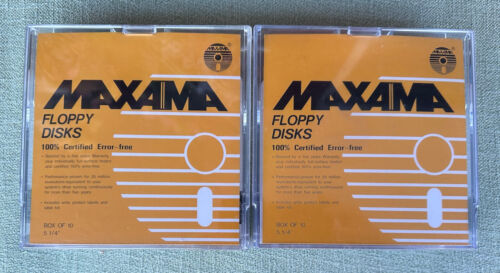 20 disquettes Commodore 64/C128 5,25" avec BOITE, BOXED, new, neuf - Photo 8 sur 10