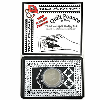 Ultimate Quilt Pounce Pad With White Powder 2 Oz. Bag - Quilt Marking Tool