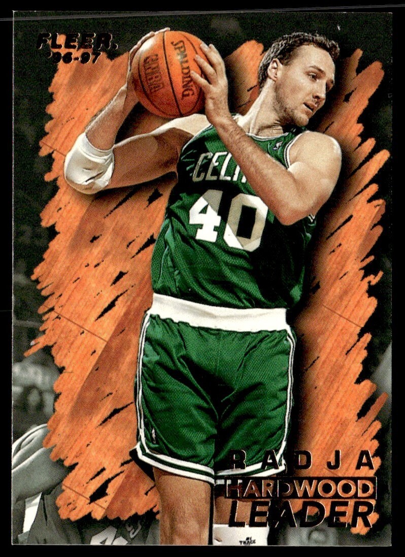 1996-97 Fleer Hardwood Leader Dino Radja Boston Celtics #121