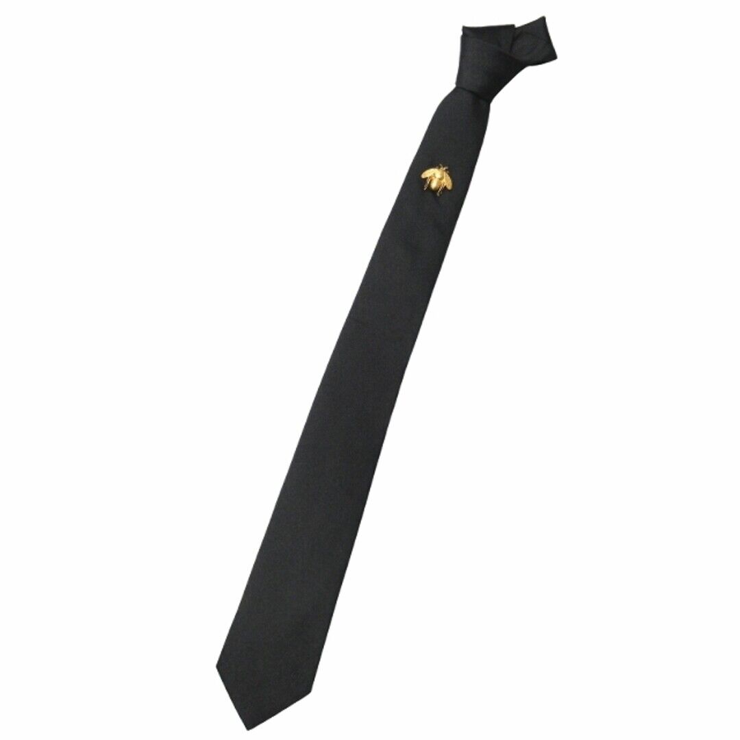 22ss Dior BEE Hardware Silk Narrow Tie CD Logo Embroidery 22ss Dior BEE Hardware Silk Narrow Tie CD Logo Embroidery