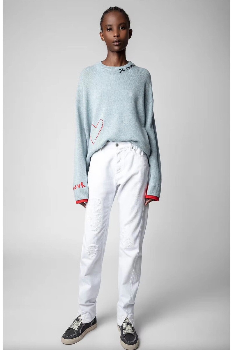 zadig&voltaire レースブラウス Zadig&Voltaire アイレットレース ブラウス | ホワイト