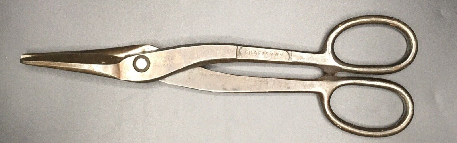 Craftsman Tin Snips Metal Shears 12 inch USA- Vintage
