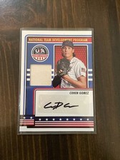 Cohen Gomez 2023 Panini USA Baseball Stars & Stripes Auto NTDP-CG Prospect