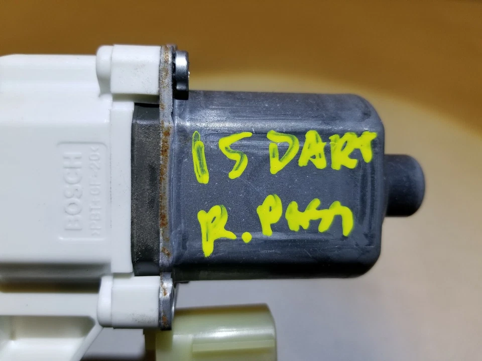 13 14 15 16 DODGE DART REGULADOR VENTANA PASAJERO TRASERO DERECHO MOTOR OME 76K Foto 3 de 4