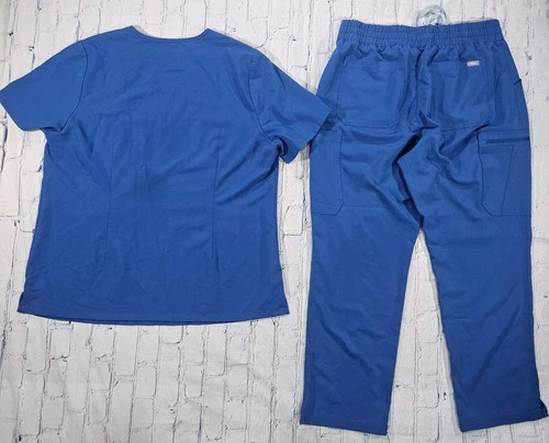 FIGS Technical Collection Scrub Blue Yola Pants SZ XL/P Catarina SZ XXL 2 SET - Picture 13 of 14